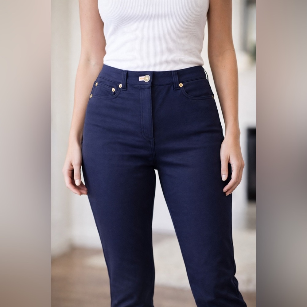 Tory Burch Navy Jeans